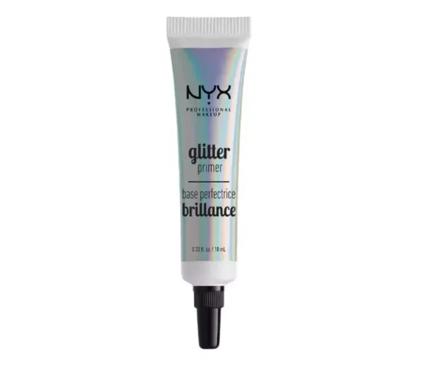 NYX PROFESSIONAL MAKEUP GLITTER PRIMER pagrindas blizgučiams, 10 ml