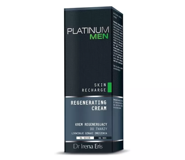 PLATINUM MEN SKIN regeneruojantis veido kremas, 50 ml