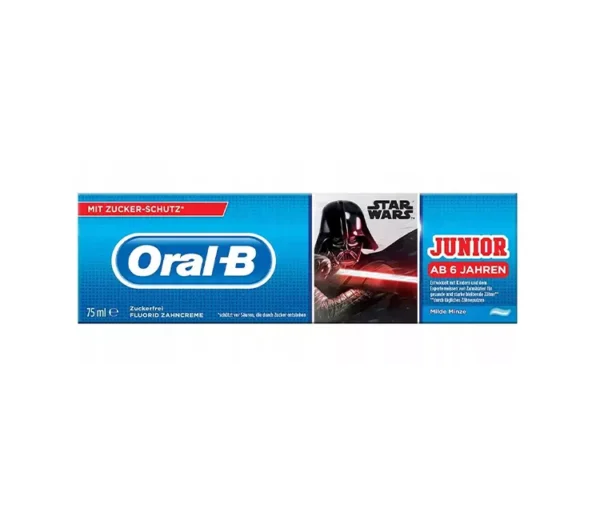 ORAL-B JUNIOR 6+ dantų pasta vaikams, 75 ml
