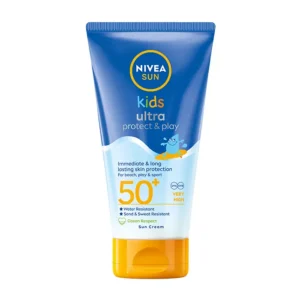 NIVEA SUN KIDS ULTRA PROTECT & PLAY losjonas nuo saulės vaikams SPF 50+, 150 ml