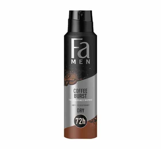 FA MEN COFFEE BURST antiperspirantas vyrams, 150 ml