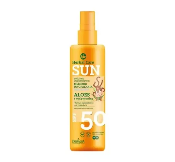 FARMONA HERBAL CARE SUN apsauginis pienelis vaikams SPF 50, 150 ml