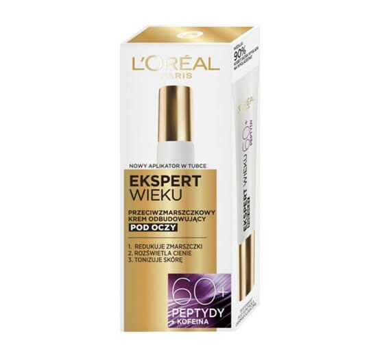 LOREAL AGE EXPERT 60+ paakių kremas, 15 ml