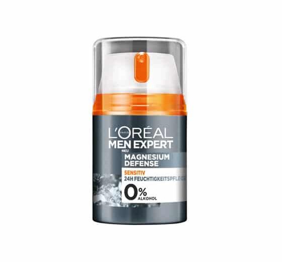 LOREAL MEN EXPERT MAGNESIUM DEFENSE hipoalerginis drėkinamasis kremas, 50 ml