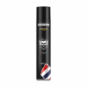 MORFOSE OSSION PREMIUM BARBER LINE EXTRA STRONG HOLD plaukų lakas, 400 ml