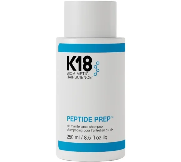 Balansuojamasis plaukų šampūnas K18 Peptide Prep pH, 250 ml