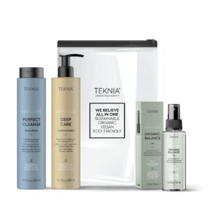 Lakme Teknia Sports Ritual Pack: Šampūnas 300 ml + Kondicionierius 300 ml + Balance Oil 100 ml