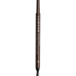 Ilgai išliekantis antakių pieštukas Lumene Longwear Eyebrow Definer, 4 Rich Brown, 0,09 g