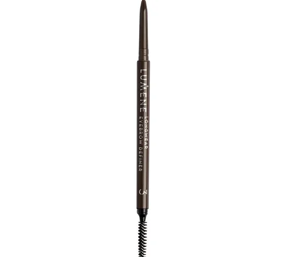 Ilgai išliekantis antakių pieštukas Lumene Longwear Eyebrow Definer, 3 Ash Brown, 0,09 g