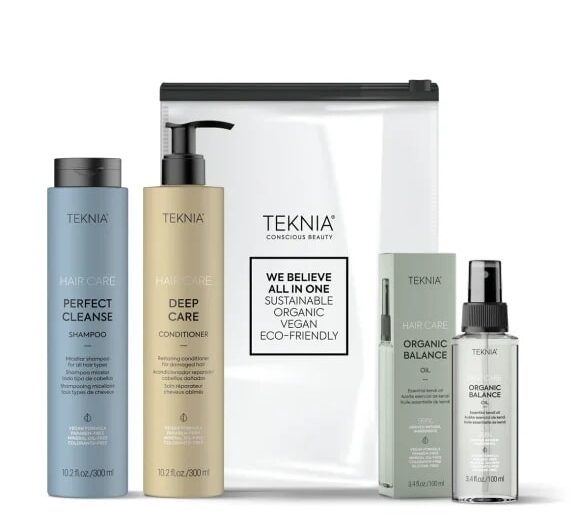 Lakme Teknia Sports Ritual Pack: šampūnas, 300 ml + kondicionierius, 300 ml + aliejus, 100 ml