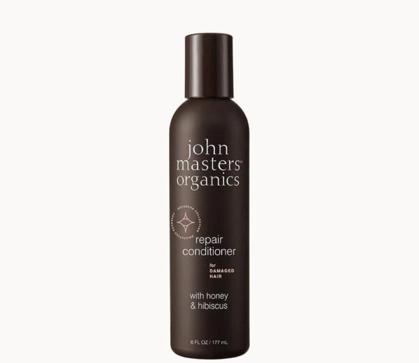 John Masters Organics Honey & Hibiscus plaukų kondicionierius, 177 ml