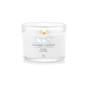 Žvakė Yankee Candle Filled Votive Clean Cotton, 37 g