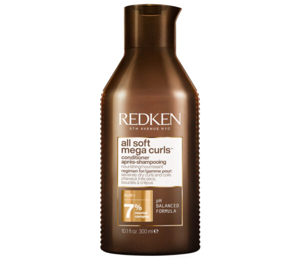 Šampūnas garbanotiems plaukams Redken All Soft Mega Curl, 300 ml