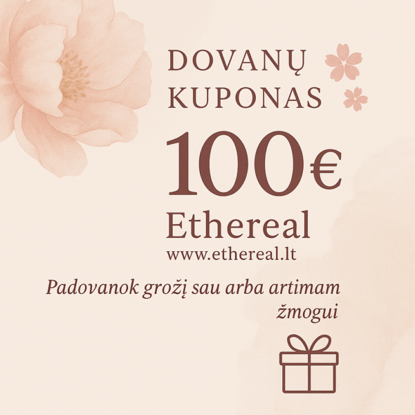 Ethereal Dovanų kuponas 100 eur