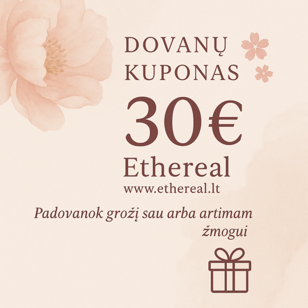 Ethereal dovanų kuponas 30 €