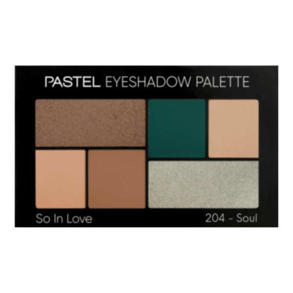 PASTEL akių šešėlių paletė „So In Love“ Nr. 204 – „Soul“ 1 pakuotė