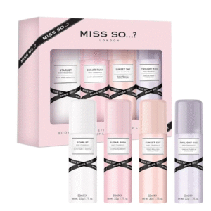 MISS SO…? Dezodorantų rinkinys, 4 x 50 ml